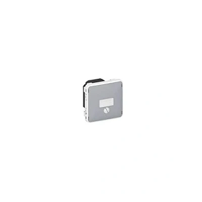 Image de Legrand 069530 Interrupteur Bipolaire Étanche Plexo Composable IP55, 10AX, 250V, Gris