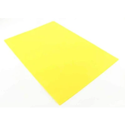 Image de Q Connect A4 Flush Dossier Jaune (Lot de 100)