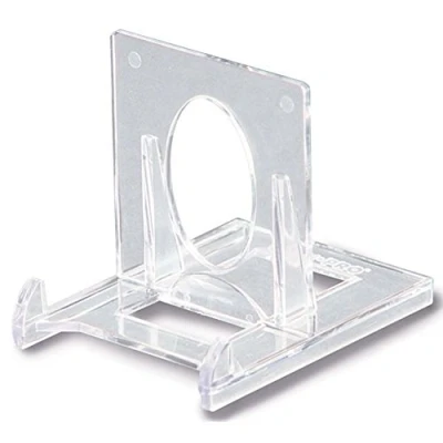 Image de Ultra Pro Two Piece Small Stand for Card Holders (5 Pack) Lot de 5 Petits Supports en Deux Parties pour Porte Cartes Mixte, Transparent, 7 x 10