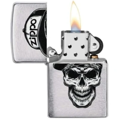 Image de Zippo Briquet chromé brossé, Taille Unique 200 069102