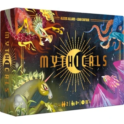 Image de Asmodee Repos Production MYTHICALS Jeux de société Jeu Plateau Adultes et Enfants à partir 8 Ans 2 Joueurs 15 Minutes Version française