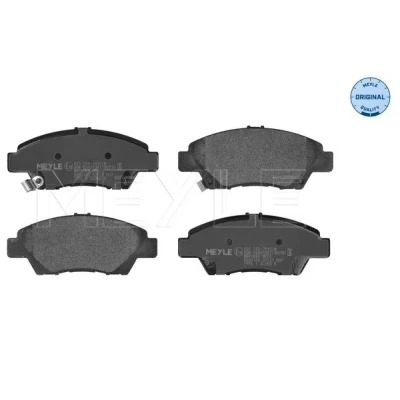 Image de MEYLE 025 249 7915/W Jeu de plaquettes frein ORIGINAL Quality Essieu avant avec indicateur d&#039;usure tôle anti bruit HONDA: Jazz 3, CR Z