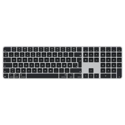 Image de Apple Magic clavier Universel USB + Bluetooth QWERTY Danois Noir Neuf