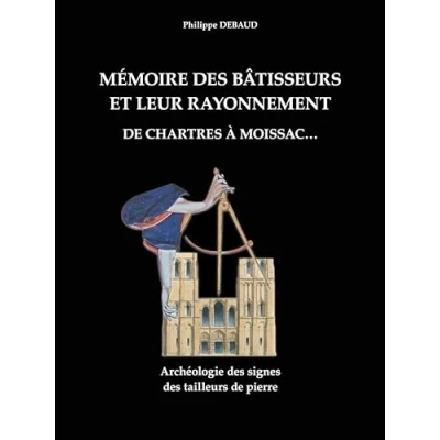 Image de Mémoire des bâtisseurs et leur rayonnement. de Chartres à Moissac... Archéologie signes tailleurs pierre (Relié)