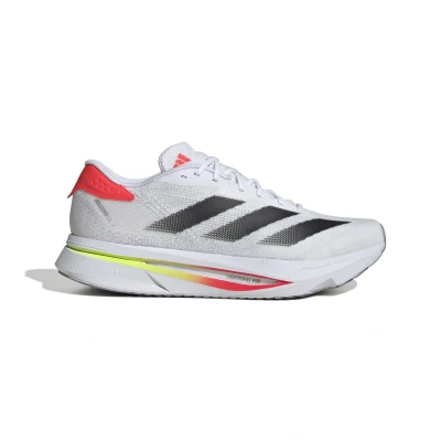 Image de adidas Performance Adizero SL2 Chaussures de running sur route, Homme, Taille: 41 1/3, Footwear white/core black/lucid red