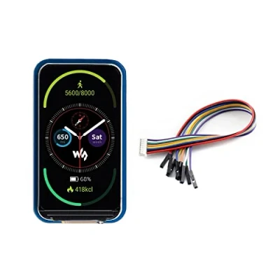 Image de Waveshare 1.47inch LCD Display Module Compatible with Raspberry Pi Rounded Corners 172x320 Resolution SPI Interface