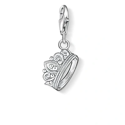 Image de Thomas Sabo Femmes Pendentif Charm Couronne Club Argent Sterling 925 1011 001 12