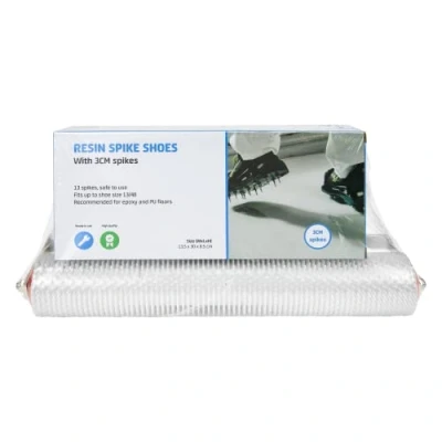 Image de Patins à ongles professionnels avec rouleau de ventilation 40 cm 13 clous, 3 cm, prémontés Pour sols époxy et en polyuréthane, picots, ongles, semelle d&#039;ongles