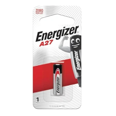 Image de 4 Energizer 27A / A27 MN27 12 Volt Batterie Pile alcaline, longue durée de conservation (date d&#039;expiration marqué)