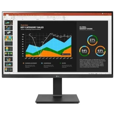 Image de LG 27BQ75QB B écran plat de PC 68,6 cm (27 ) 2560 x 1440 pixels Quad HD LCD Noir Neuf