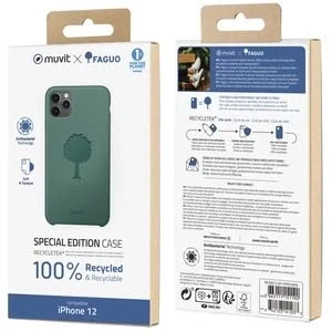 Image de Muvit For Change Recycletek Faguo Eucalyptus : Apple Iphone 12 Mini Neuf