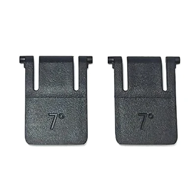 Image de GROOMY Support de Pied Remplacement pour Clavier Jambe logitech MK345 K345 2 pièces Noir d&#039;ordinateur Bureau inclinable