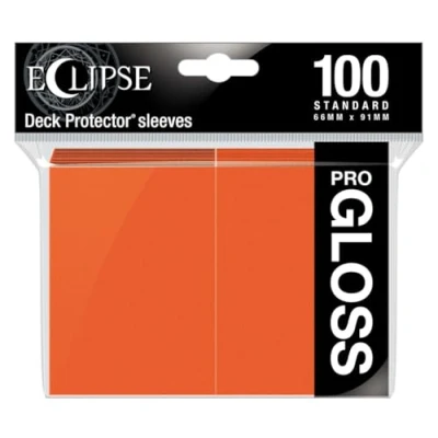 Image de BoardGame Ultra Pro Eclipse Gloss Lot de 100 Pochettes Standard Orange Citrouille, E 15607