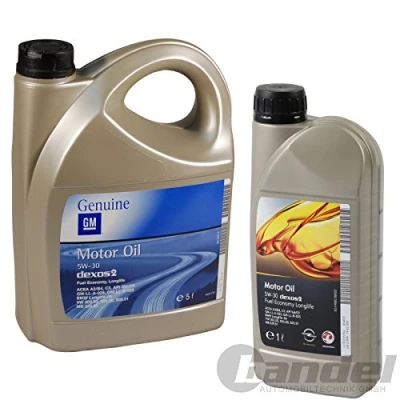 Image de 1 x L + 5 Opel dexos2 W30, ACEA A3/B4 C3,
