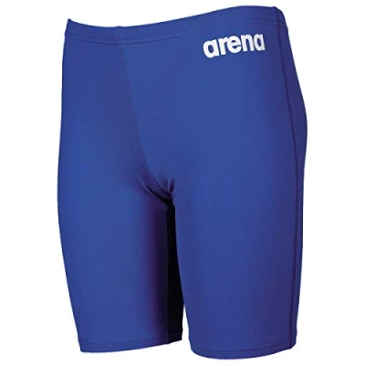 Image de arena Maillot de Bain Garçons Solid Junior, Jammer en Tissu MaxLife à Séchage Rapide avec Résistance Maximale au Chlore, Protection UV50