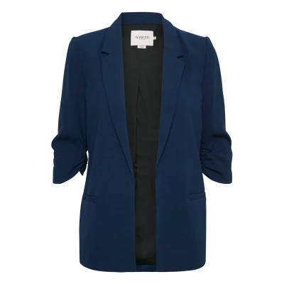 Image de Soaked in Luxury Shirley Blazer, Femme, Taille: XXL, Navy
