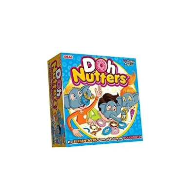 Image de IDEAL , Doh Nutters: The elefantastic game of picking up doughnuts! Kids Games For 2 4 Players Ages 4+