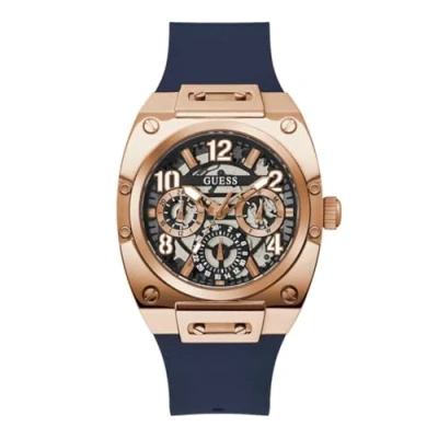 Image de Guess Prodigy Montre à aiguilles, Taille: One Size, Navy