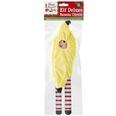 Image de Elves Behavin&#039; Badly PMS 500149 Banana Outfit Multicolore Lot de 1 accessoire, Jaune