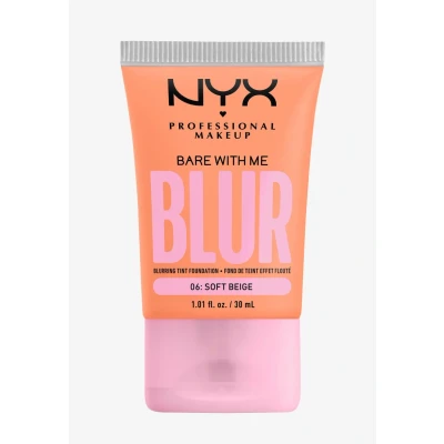 Image de Nyx Professional Makeup BARE WITH ME BLUR TINT Fond de teint, Femme, Taille: 30 g, Soft beige
