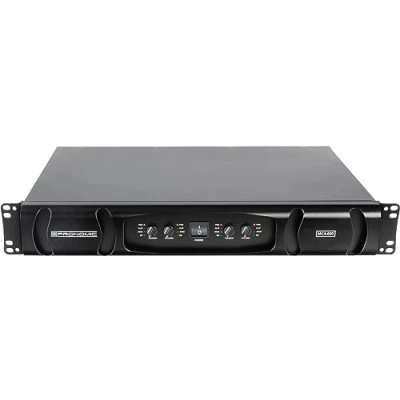 Image de Pronomic MC4 600 Amplificateur de Puissance sortie (8 ohms) : 4x watts (4 900 Mode stéréo ou parallèle Type circuit D Ampli audio noir