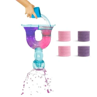 Image de Munchkin Jouet de bain d&#039;apprentissage pour tout petits ColorMix Lab STEM, comprend 12 pastilles couleur le