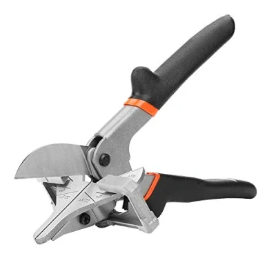 Image de Cisaille multi angle, outil de coupe bordure à angle réglable pince découpe onglet angles variables goulotte+pince goulotte a moulure