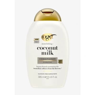 Image de OGX Nourishing Coconut MILK Conditioner Aprèsshampoing, Taille: 385 ml,