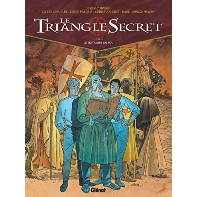 Image de Le Triangle Secret, tome 1 : Testament du Fou Livre d’occasion Très bon