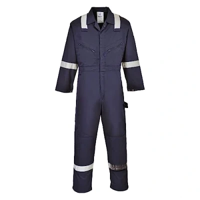Image de Portwest F813 Iona Combinaison De Travail Sécurité En Polycoton Marine, 4XL