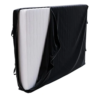 Image de Housse Matelas Demenagement 200x200 cm Dreamzie (Made in EU et Oeko TEX Epaisseur 30cm) 4 Poignées Zipper Protection Imperméable