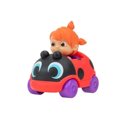 Image de CoComelon YoYo Mini véhicule Ladybug Comprend Une Voiture intégrée dans Coccinelle Jouets pour Enfants, Tout Petits et Enfants d&#039;âge préscolaire