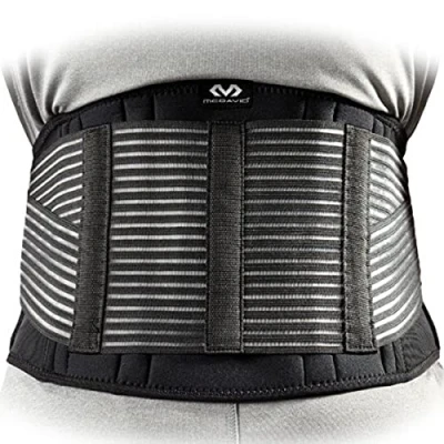 Image de Mcdavid 493R BK Maintien Dorsal Noir Taille M
