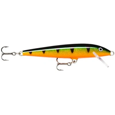 Image de Rapala Leurre de Pêche Original Floater Matériel avec Construction Balsa d&#039;Eau Douce Prof Nage 0.9 1.5m Taille 9cm / 5g Fabriqué en Estonie Legendary Perch