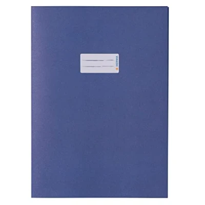 Image de Protège cahiers Herma Format A4 bleu foncé