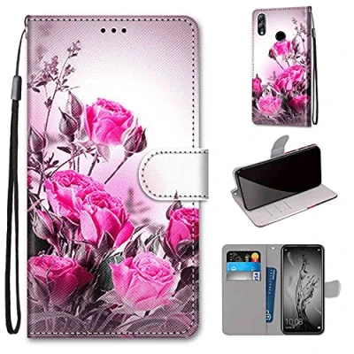 Image de TOMYOU Coque Etui pour Huawei P Smart 2019, Honor 10 Lite Étui Housse en Cuir avec Carte Fente, [Fonction Support] [Fermeture Magnétique], Compatible 2019 /