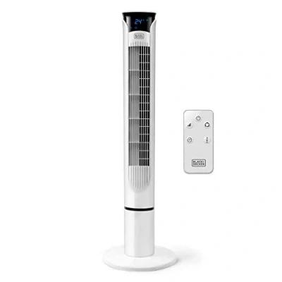 Image de Ventilateur Colonne BLACK+DECKER BXEFT49E Silencieux Oscillant Télécommande