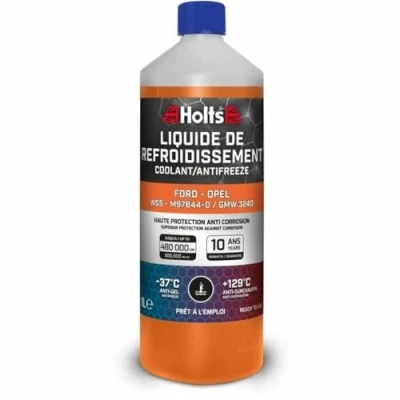 Image de Holts HAFR0009B Liquide de Refroidissement antigel pour Voiture Ford Opel, WSS M97B44 D/GMW 3240, durée Vie 10 Ans, Protection jusqu&#039;à 37 C, Orange, 1 Litre