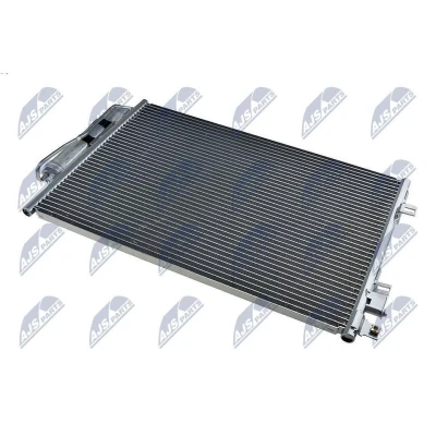 Image de NTY CCS RE 012 Condenseur De Clim sans déshydrateur Aluminium 550 R 134a RENAULT: Kangoo I, I Express