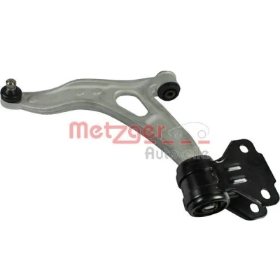 Image de METZGER 58084701 Bras de suspension avec rotule suspension, support en caoutchouc Essieu avant gauche barre oscillant transversal
