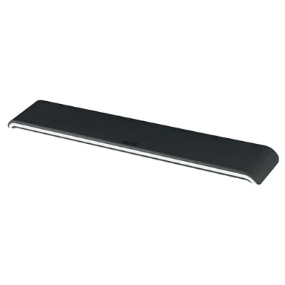 Image de Leitz Ergo WOW Repose Poignet Ajustable pour Clavier, Hauteur Réglable sur 2 Positions, Noir/Blanc, 65230095