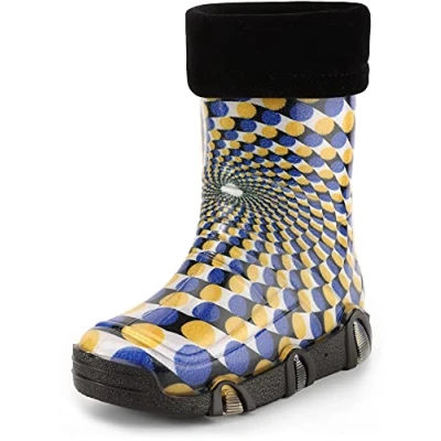 Image de Ladeheid Bottes de Pluie Chaussure Enfant Fille Garçon Swk2021 (Modèle 52, 25/26 EU)