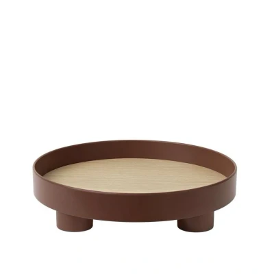 Image de Muuto Plateau Platform rouge foncé
