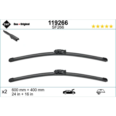 Image de Balai d&#039;essuie glace Swf 119266 avant plat DACIA: Sandero III, Jogger I MPV