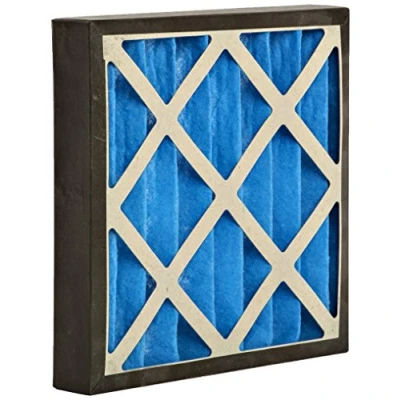Image de GVS Filter Technology G4P.15.15.4.SUA001.005 Filtre à panneau plissé G4, bleu/blanc (paquet de 5)