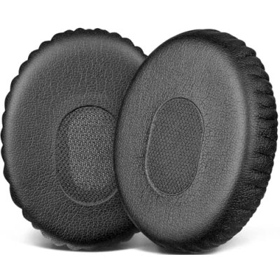 Image de SOULWIT Mousse Coussin Coussinets pour Bose QuietComfort 3 (QC3) and OE1 on Ear Casque,avec Cuir Plus Doux, d&#039;isolation phonique, épaisseur supplémentaire