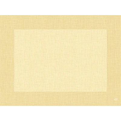 Image de Duni Dunicel Rouleau Sets de table Linnea Crème 30 x 40 cm, 100 Pcs