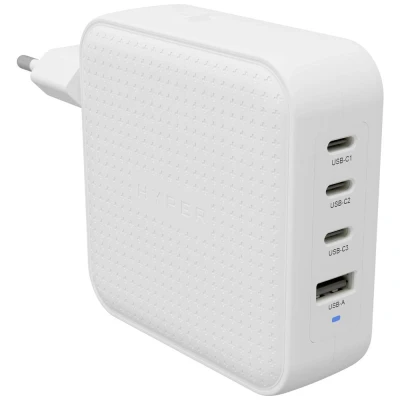 Image de HYPER HJ1002WHWWGL chargeur d&#039;appareils mobiles Ordinateur portable, Smartphone, Tablette Blanc Secteur Charge rapide Intérieure Neuf