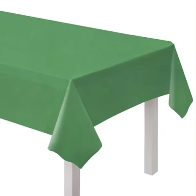 Image de amscan Nappe en Papier Vert Houx, 9915404 208