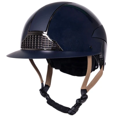 Image de QHP Casque d&#039;équitation Miami Polo Bleu Marine